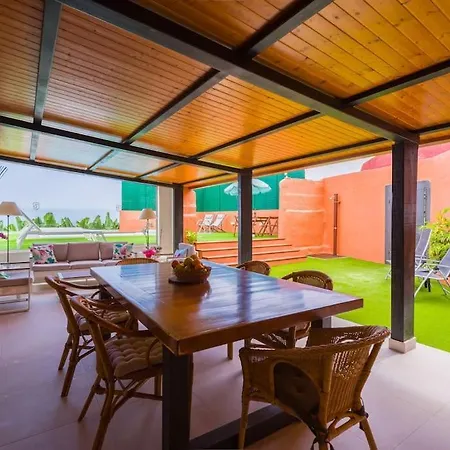 Sunset Banana Plantation House With Sea Views And Private Pool Villa Arucas