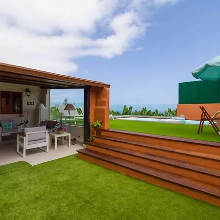 Sunset Banana Plantation House With Sea Views And Private Pool By Canaryscape